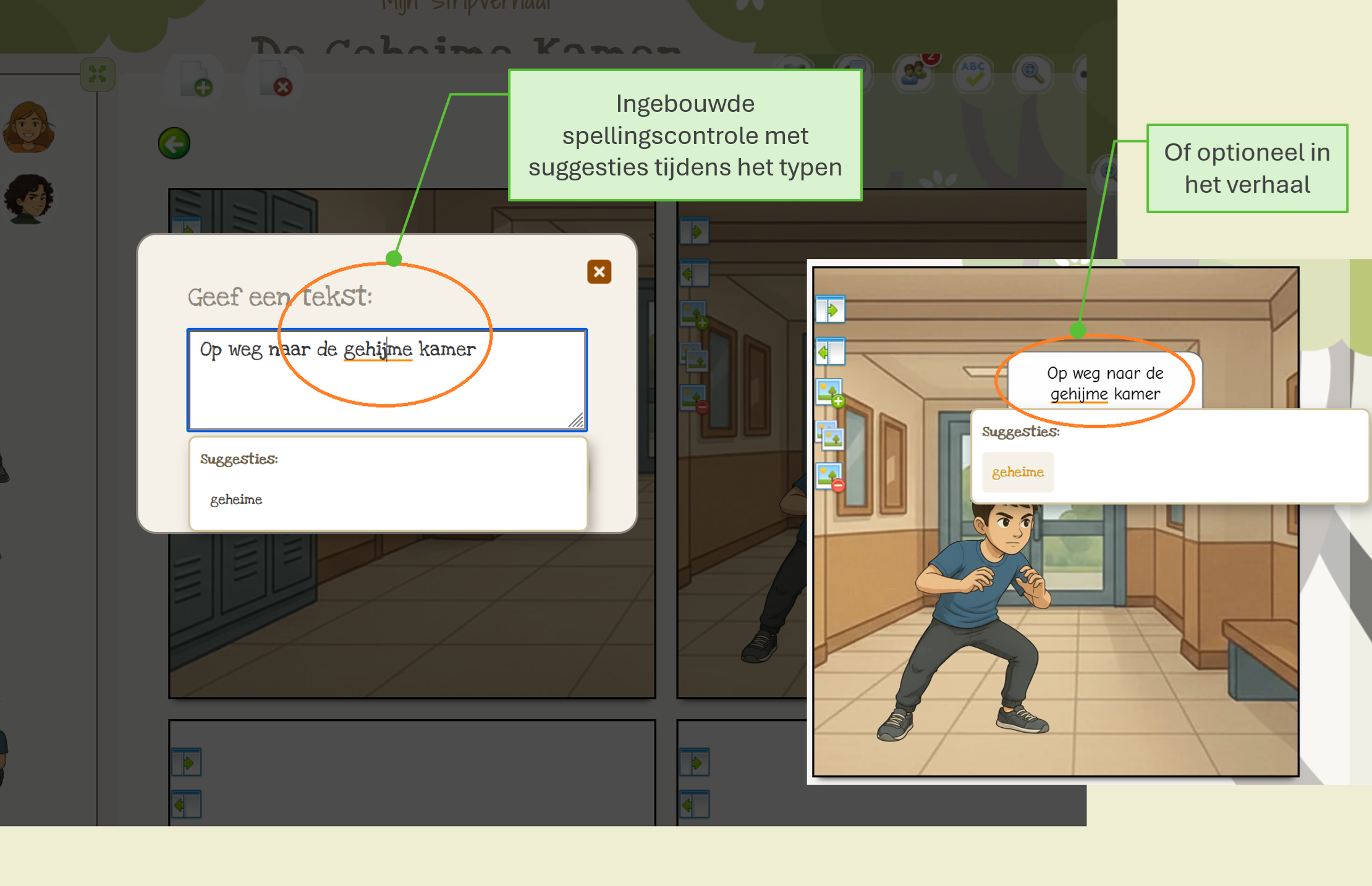 Spellingscontrole feature